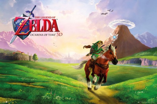 Poster Nintendo The Legend of Zelda - Ocarina of Time 91,5 x 61 cm - Bild 1 von 1