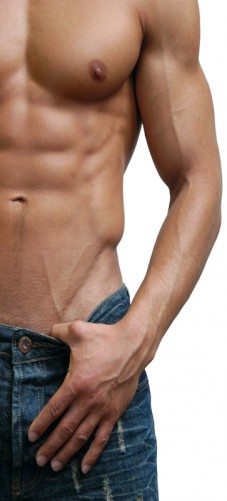 Selbstklebende Tapete Mit Eigenem Motiv : Selbstklebende T?rtapete Halbnackter Mann mit Jeans Selbstklebende Tapete Mit Eigenem Motiv : Selbstklebende T?rtapete Halbnackter Mann mit Jeans